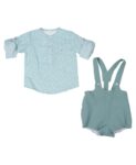 Conjunto 2 piezas camisa y peto