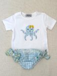 Conjunto dos piezas BAÑO Pulpo niña