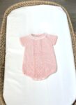 Conjunto hilo con cuello puntilla Rosa
