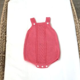 Conjunto hilo tirantes Coral